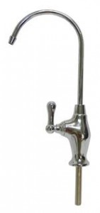 Faucet Goose Neck Bat Handle Chrome 303B