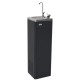 Aqua Wise M Series 10L/h chilled drinking fountain with non-filtered glass filler and bubbler for offices, schools and commercial facilities.
