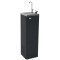Aqua Wise M Series 10L/h chilled drinking fountain with non-filtered glass filler and bubbler for offices, schools and commercial facilities.